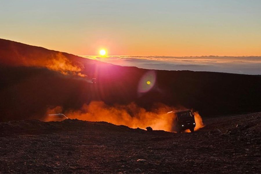 Etna Nord: tramonto dalle zone sommitali