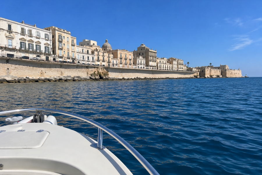 Tour of Ortigia, Sea Caves & Plemmirio/Pillirina 3h